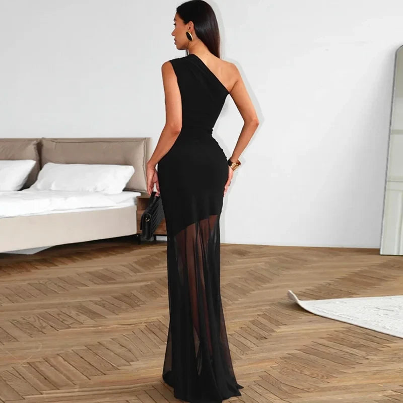 Off Shoulder Evening Dress