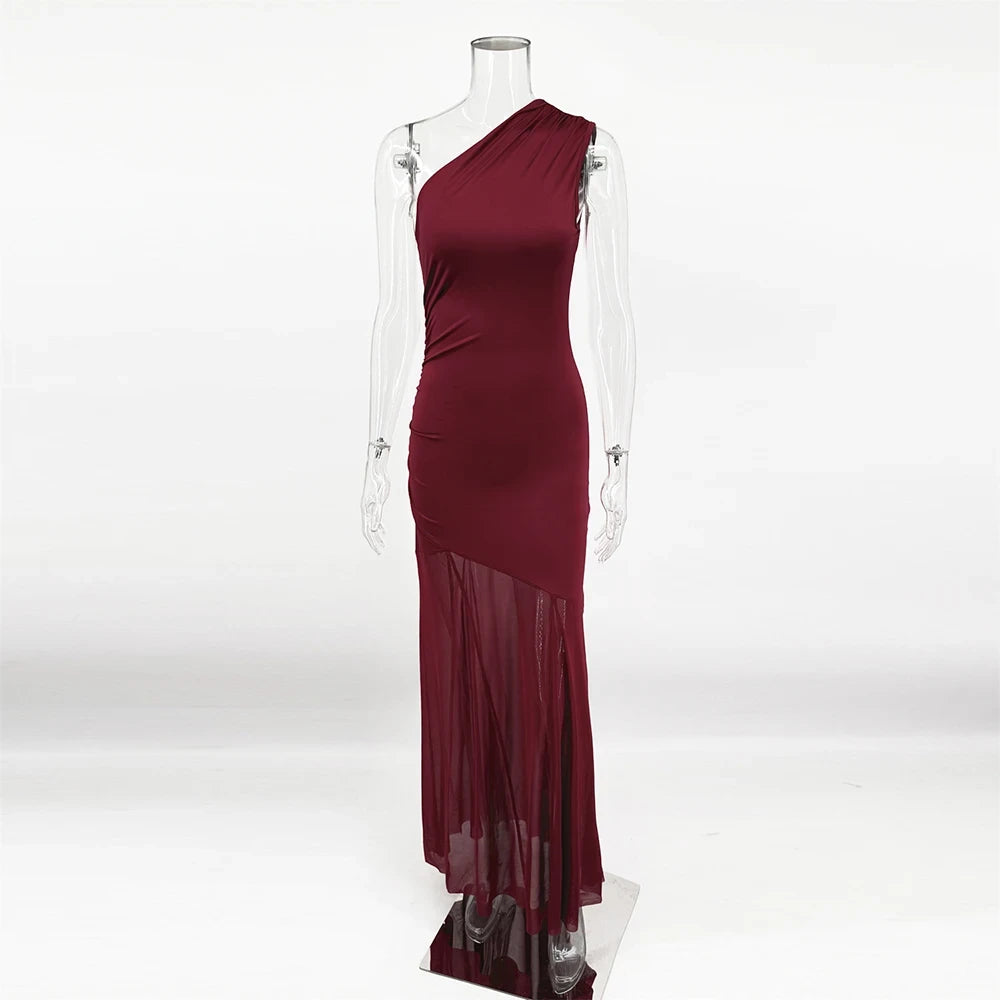 Off Shoulder Evening Dress