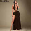 Hollow Backless Maxi Dress