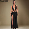 Hollow Backless Maxi Dress